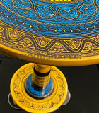 Blue & Golden Enamel Lacquer Art Hand-made Coffee Table | CT- 02 |